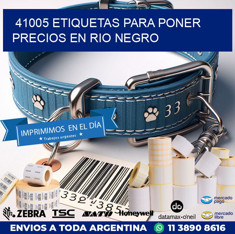 41005 ETIQUETAS PARA PONER PRECIOS EN RIO NEGRO
