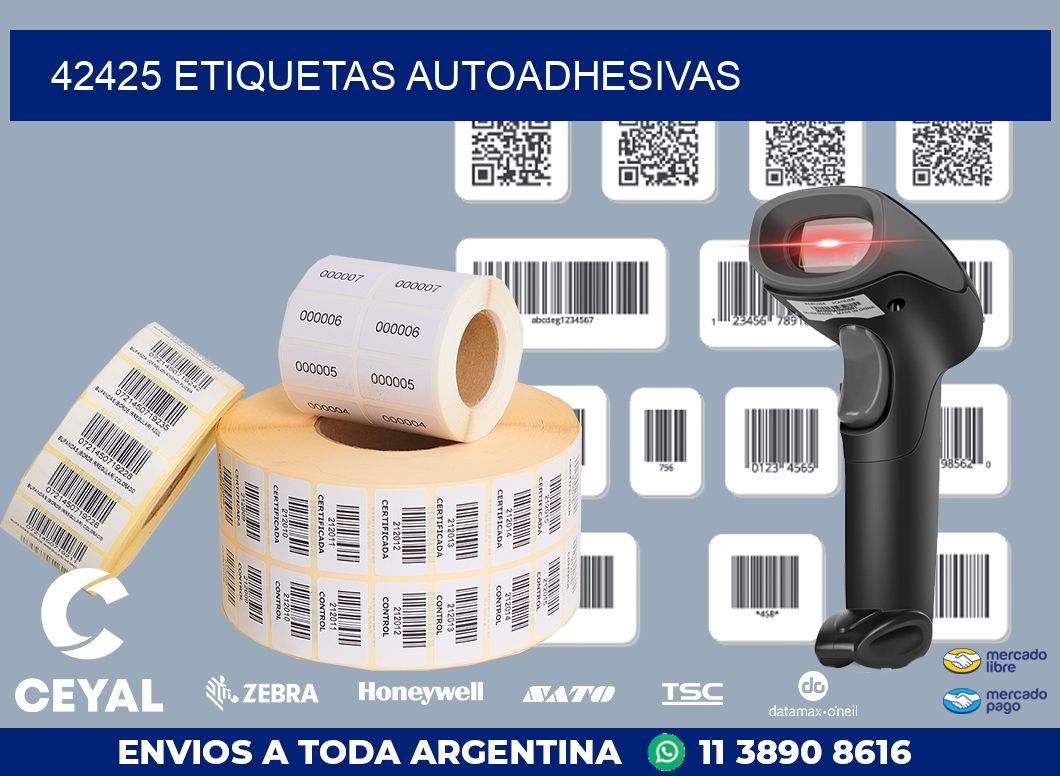 42425 ETIQUETAS AUTOADHESIVAS