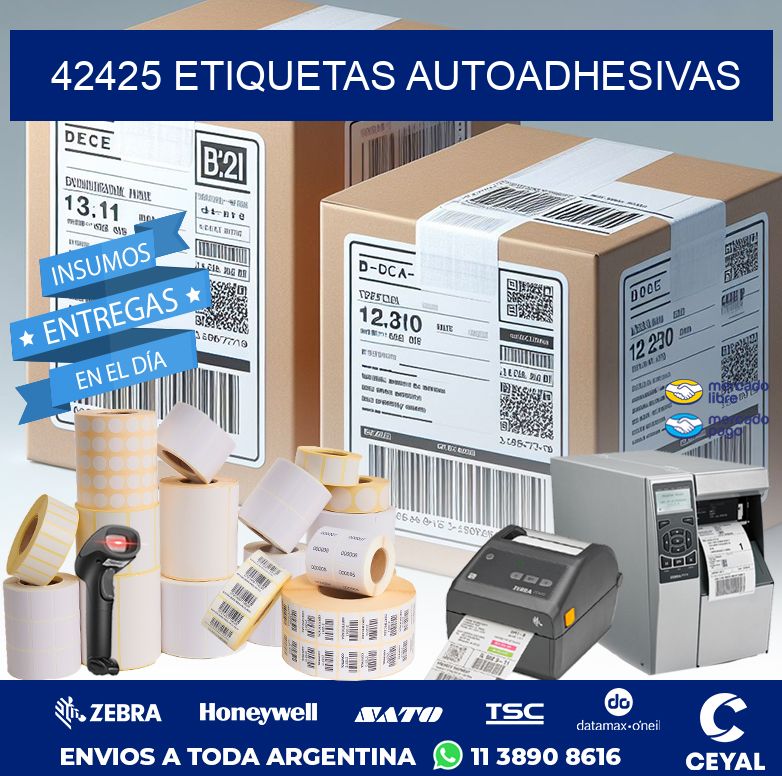 42425 ETIQUETAS AUTOADHESIVAS