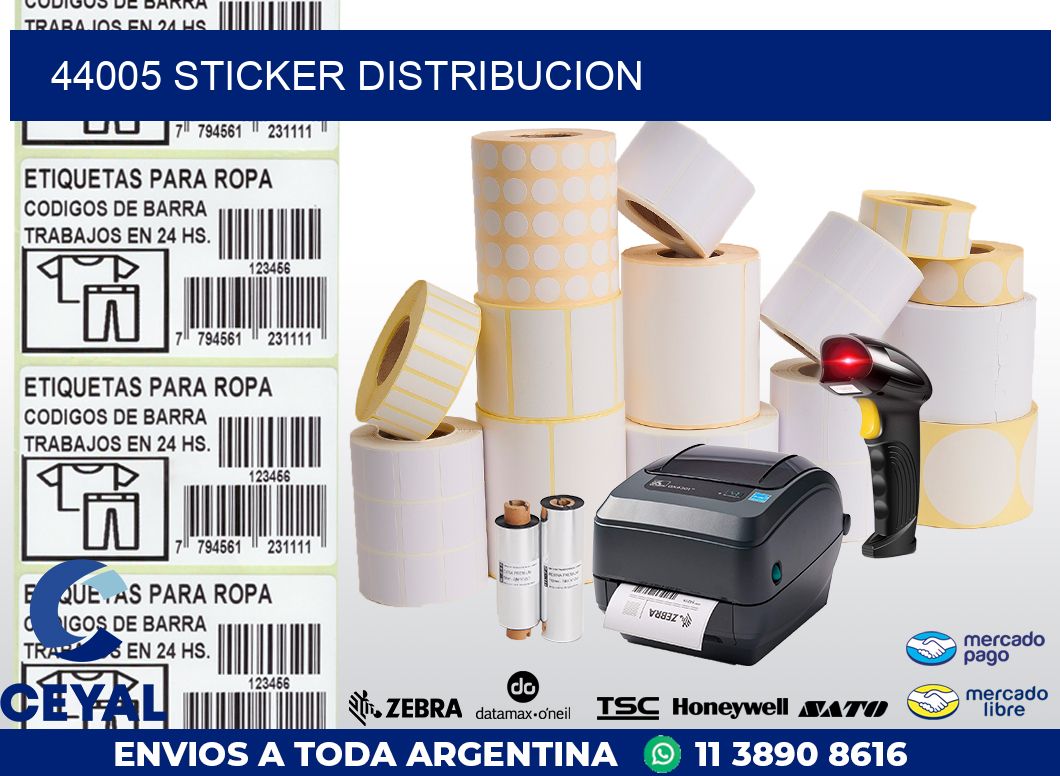 44005 STICKER DISTRIBUCION