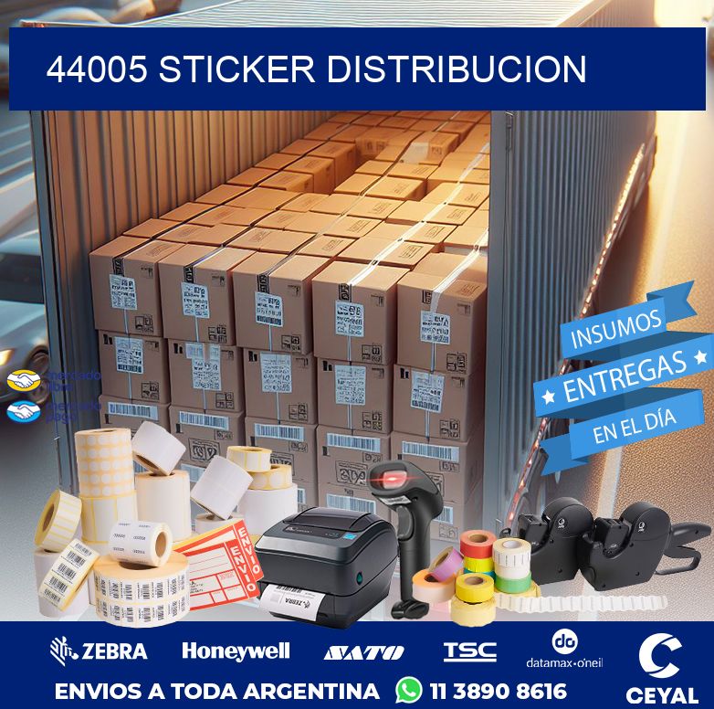 44005 STICKER DISTRIBUCION