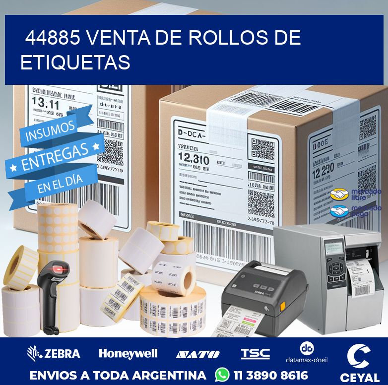 44885 VENTA DE ROLLOS DE ETIQUETAS