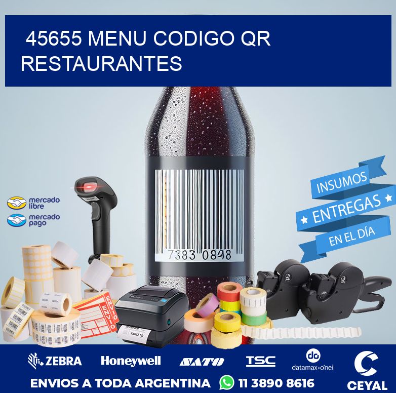 45655 MENU CODIGO QR RESTAURANTES