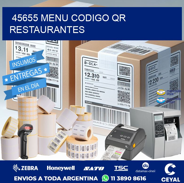 45655 MENU CODIGO QR RESTAURANTES