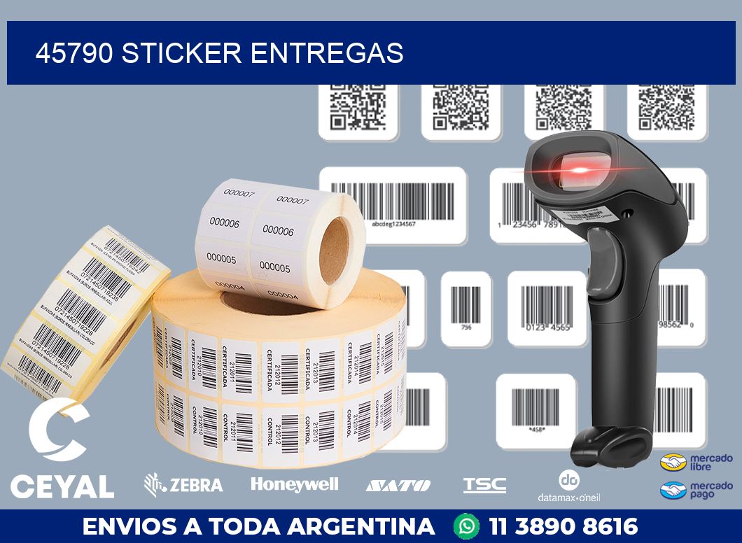 45790 STICKER ENTREGAS