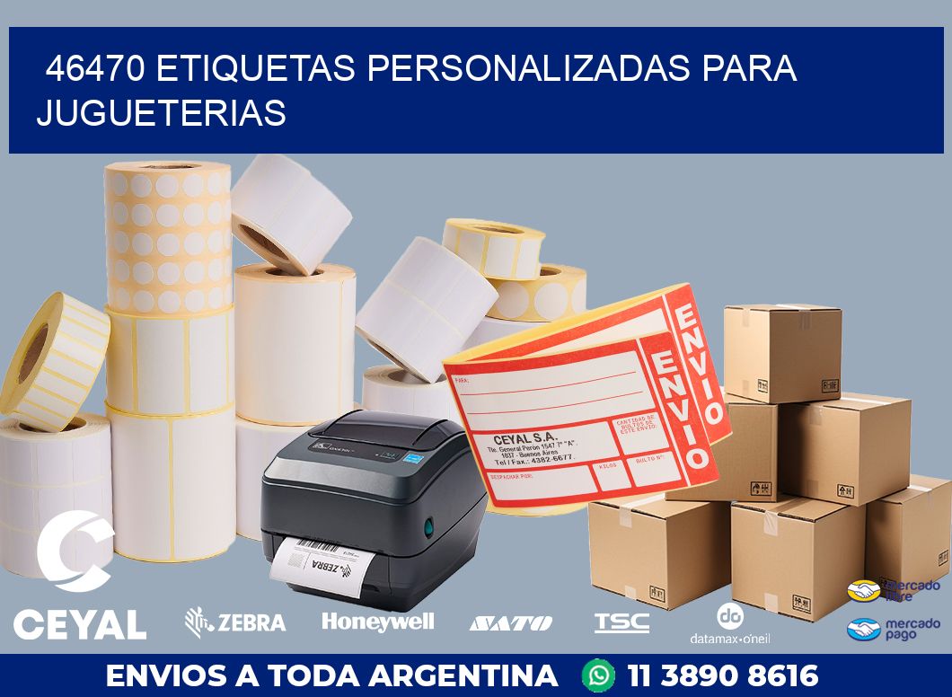 46470 ETIQUETAS PERSONALIZADAS PARA JUGUETERIAS