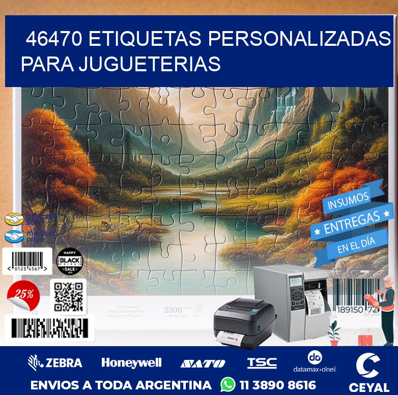 46470 ETIQUETAS PERSONALIZADAS PARA JUGUETERIAS