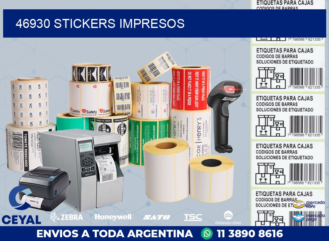 46930 STICKERS IMPRESOS