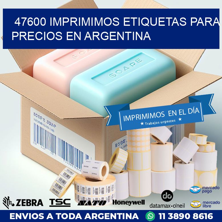 47600 IMPRIMIMOS ETIQUETAS PARA PRECIOS EN ARGENTINA