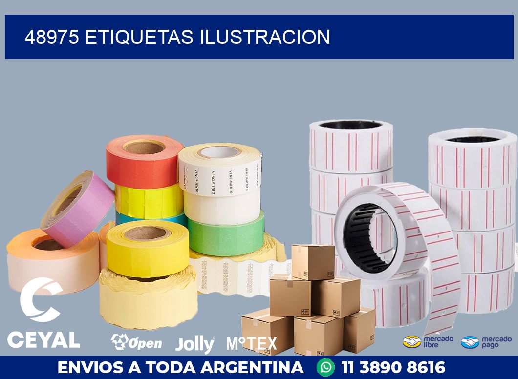 48975 ETIQUETAS ILUSTRACION