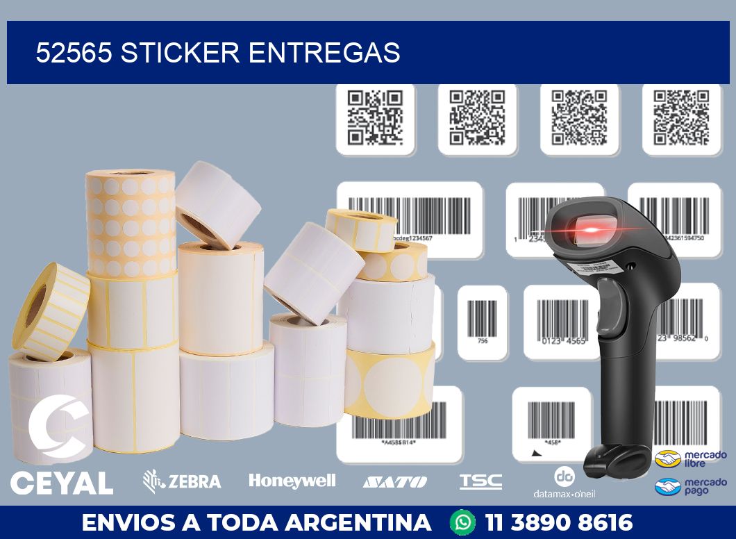 52565 STICKER ENTREGAS