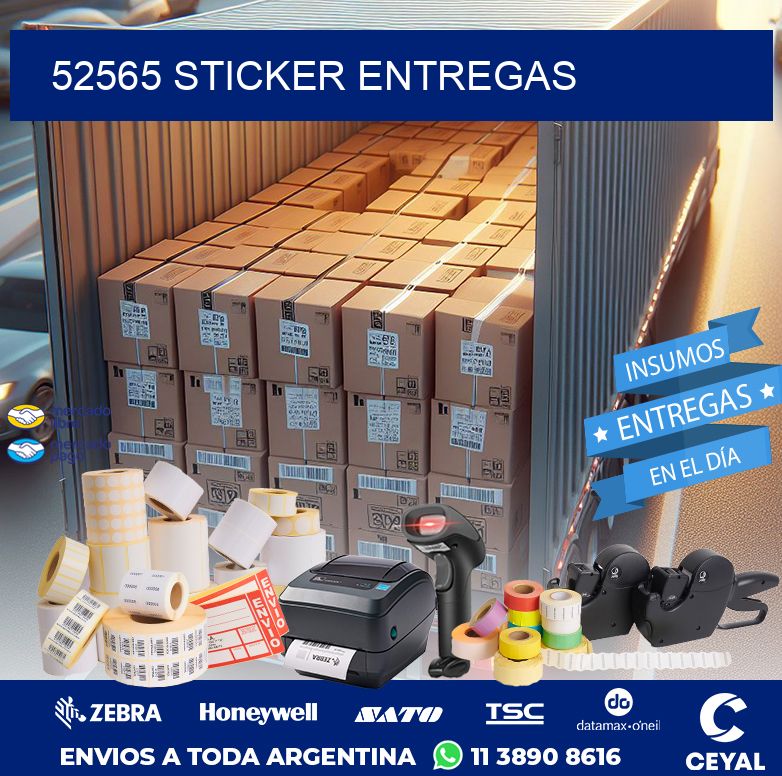 52565 STICKER ENTREGAS