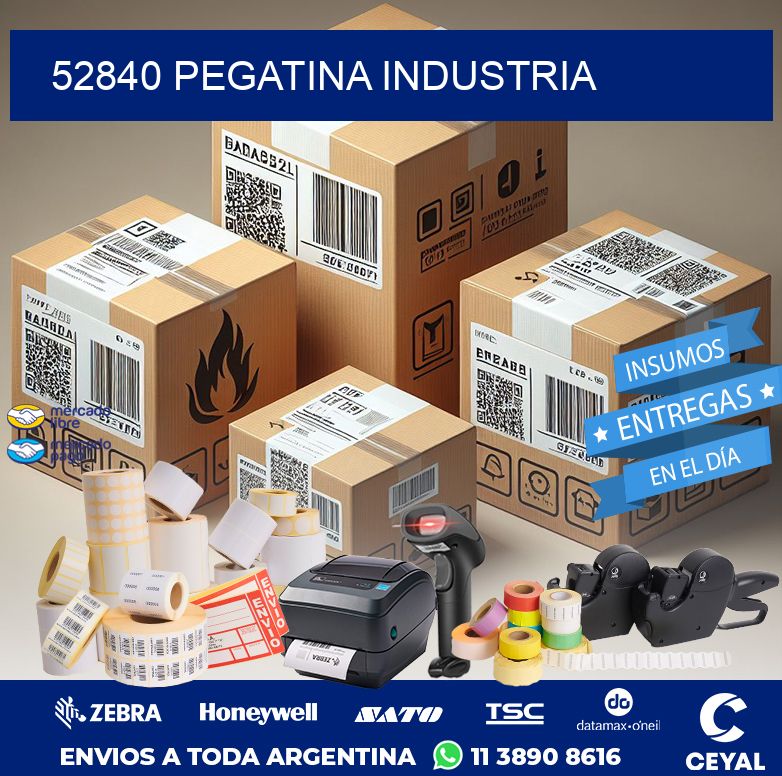 52840 PEGATINA INDUSTRIA