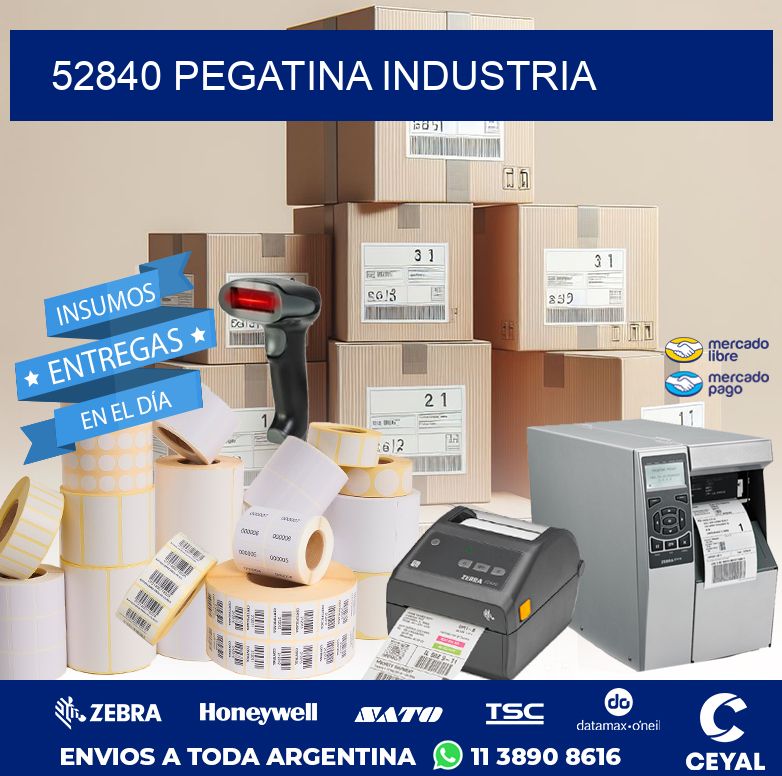52840 PEGATINA INDUSTRIA