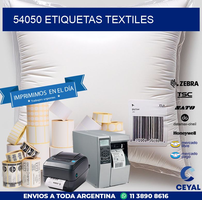 54050 ETIQUETAS TEXTILES