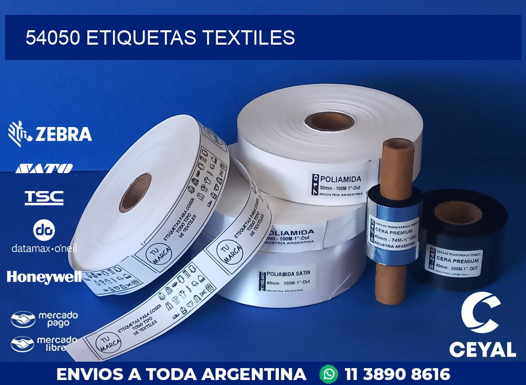 54050 ETIQUETAS TEXTILES