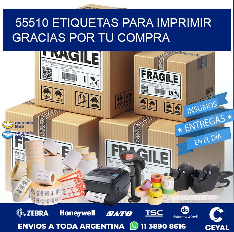 55510 ETIQUETAS PARA IMPRIMIR GRACIAS POR TU COMPRA