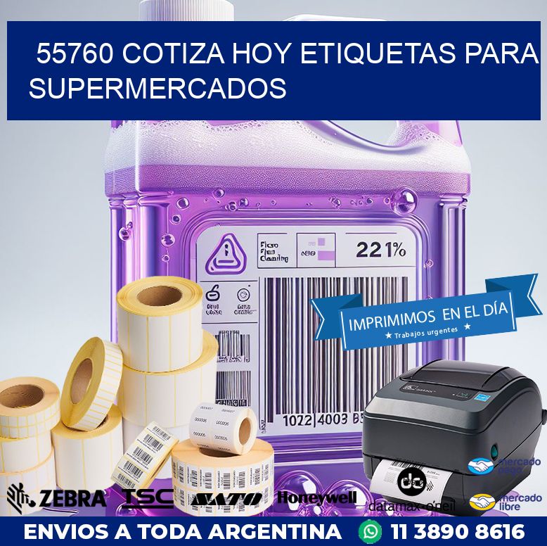 55760 COTIZA HOY ETIQUETAS PARA SUPERMERCADOS