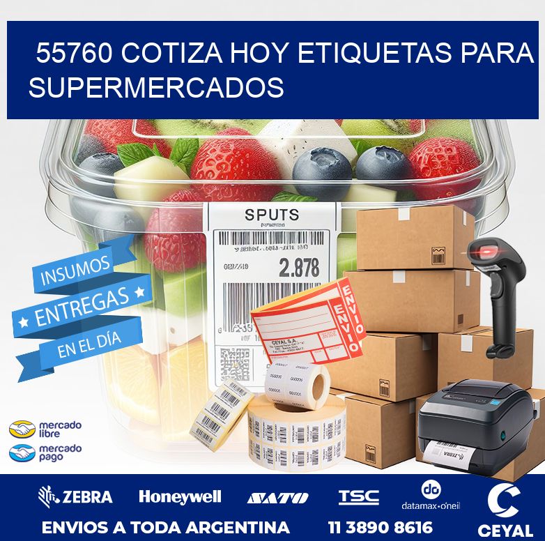 55760 COTIZA HOY ETIQUETAS PARA SUPERMERCADOS