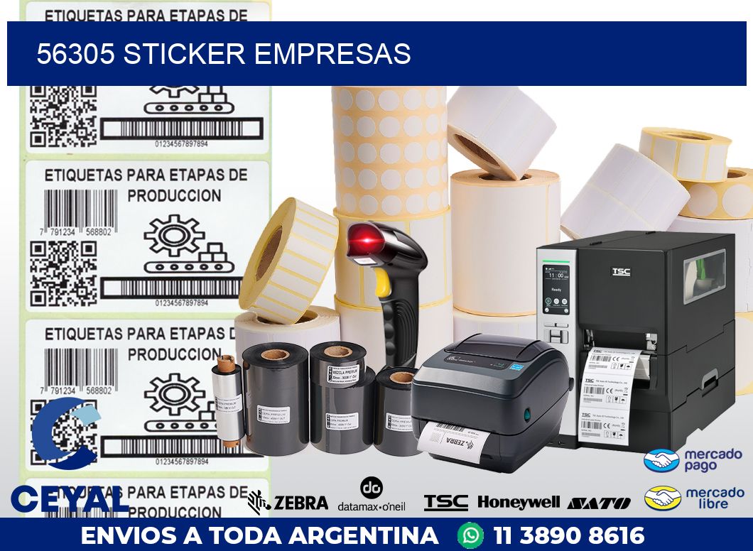56305 STICKER EMPRESAS