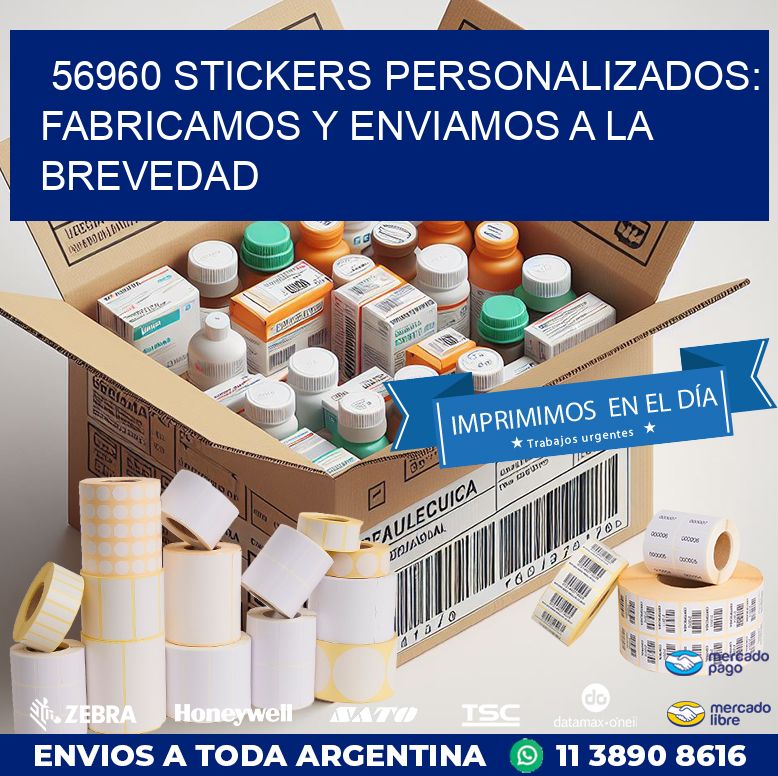 56960 STICKERS PERSONALIZADOS: FABRICAMOS Y ENVIAMOS A LA BREVEDAD