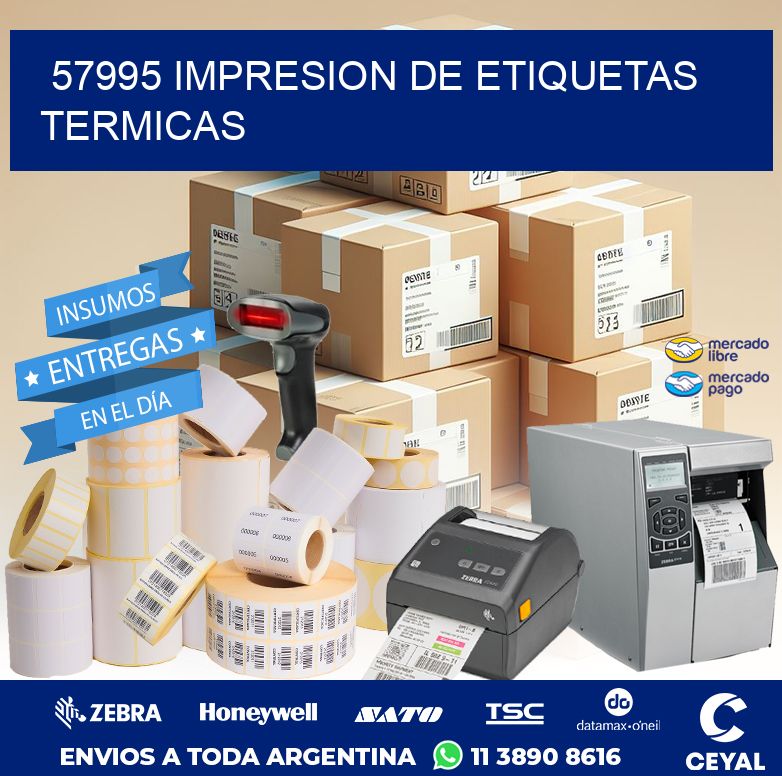 57995 IMPRESION DE ETIQUETAS TERMICAS