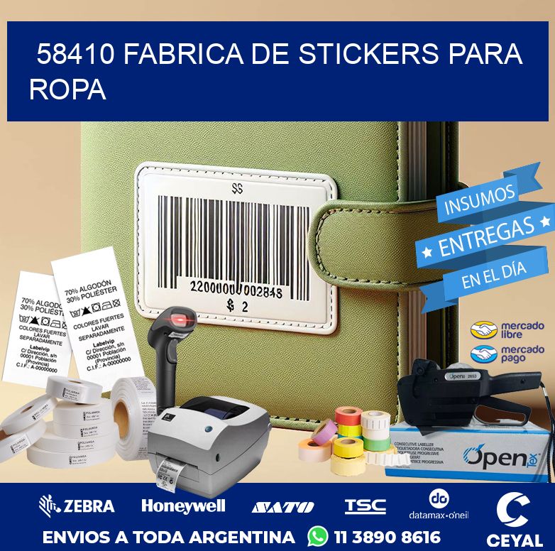 58410 FABRICA DE STICKERS PARA ROPA