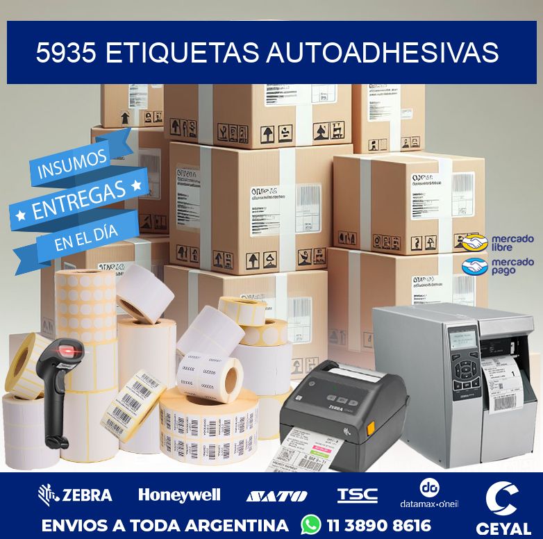 5935 ETIQUETAS AUTOADHESIVAS