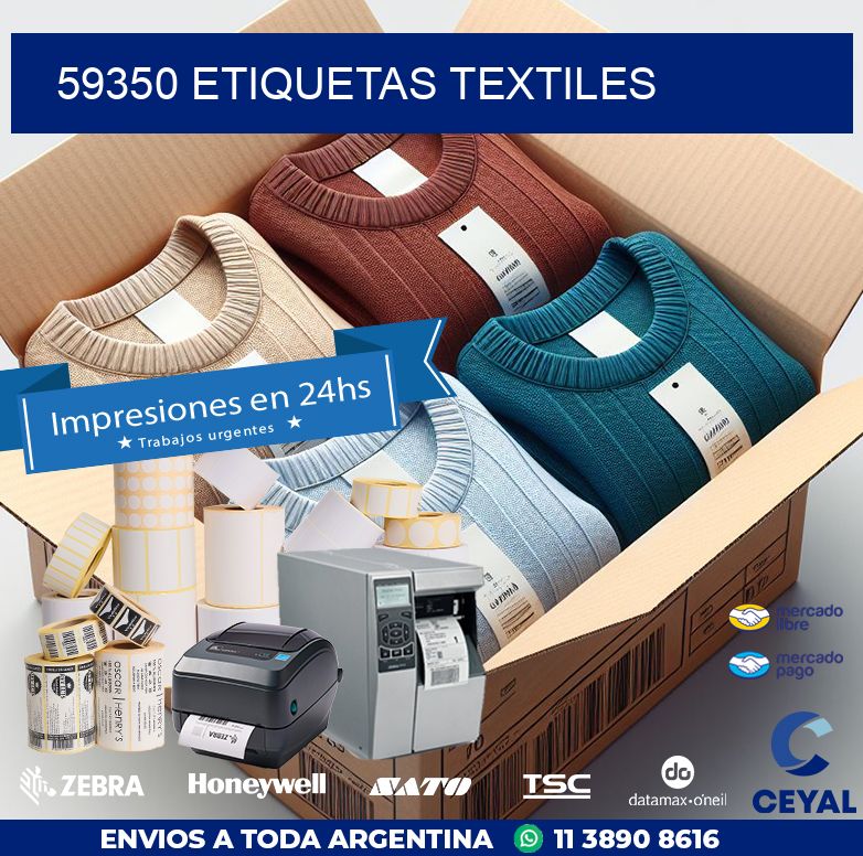 59350 ETIQUETAS TEXTILES