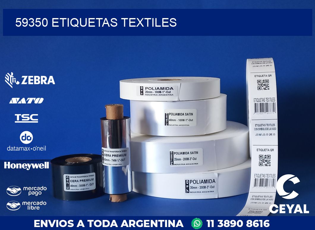 59350 ETIQUETAS TEXTILES