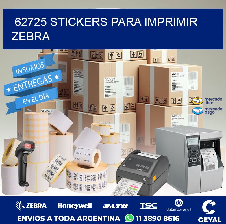 62725 STICKERS PARA IMPRIMIR ZEBRA