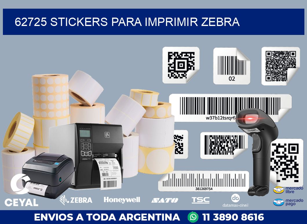 62725 STICKERS PARA IMPRIMIR ZEBRA