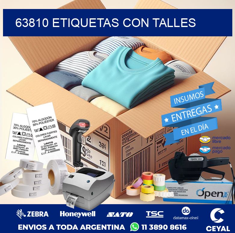 63810 ETIQUETAS CON TALLES
