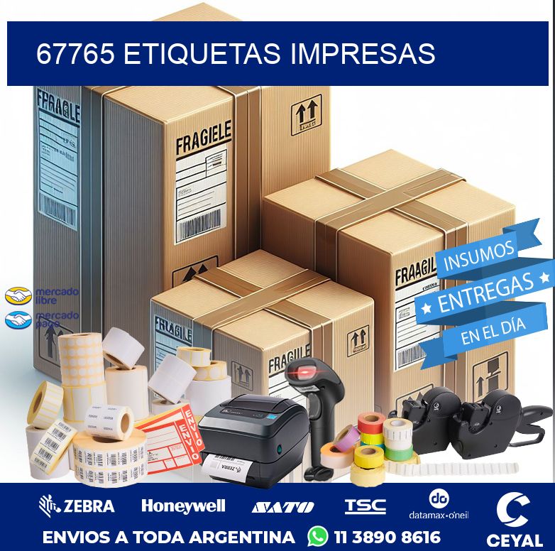 67765 ETIQUETAS IMPRESAS