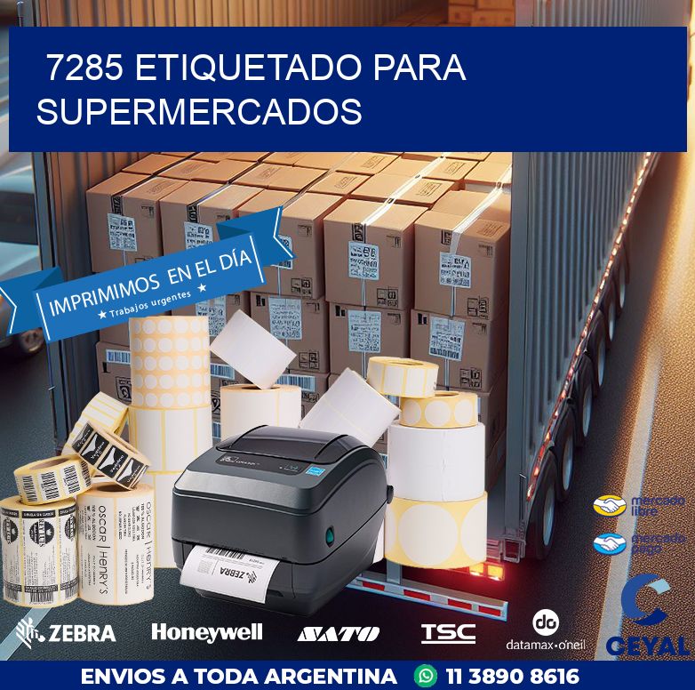 7285 ETIQUETADO PARA SUPERMERCADOS