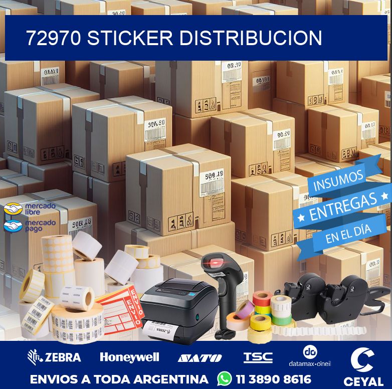 72970 STICKER DISTRIBUCION