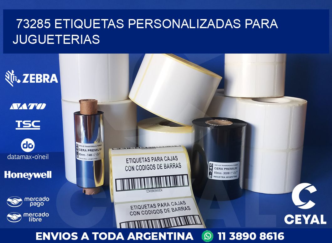 73285 ETIQUETAS PERSONALIZADAS PARA JUGUETERIAS