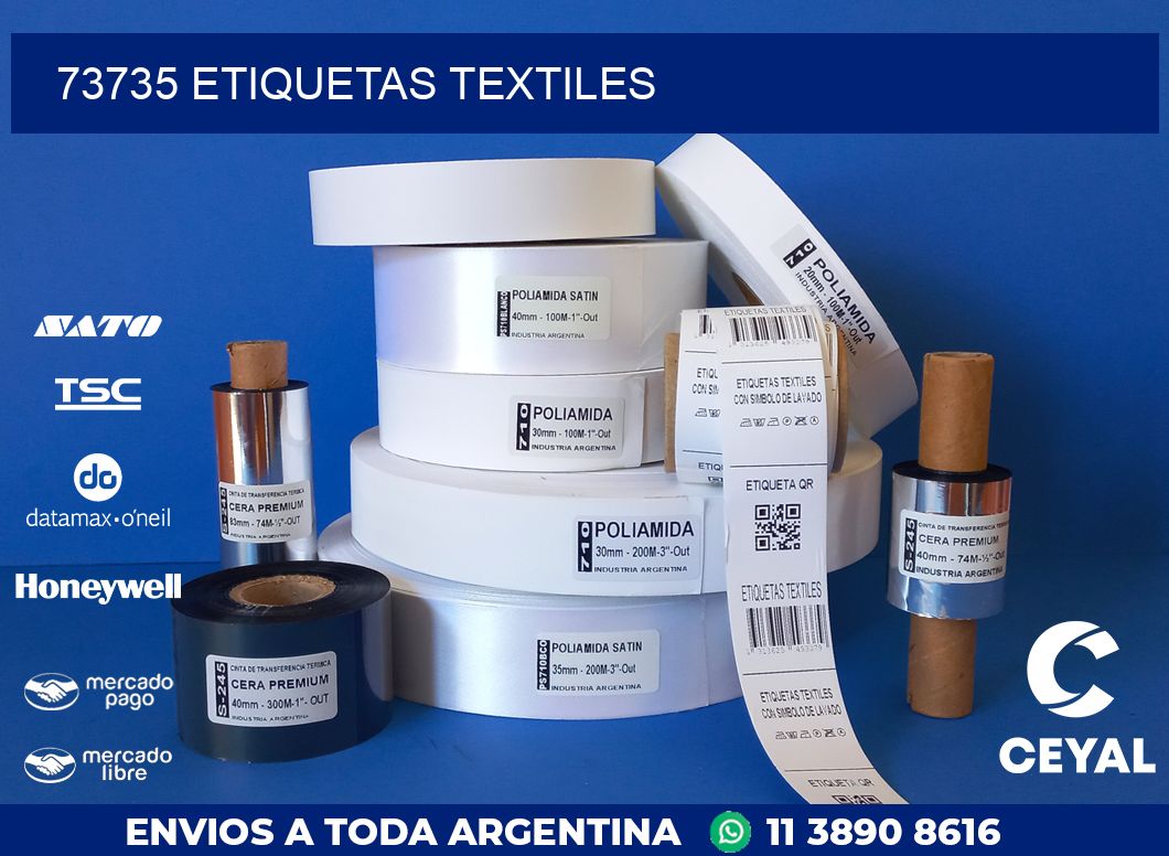 73735 ETIQUETAS TEXTILES