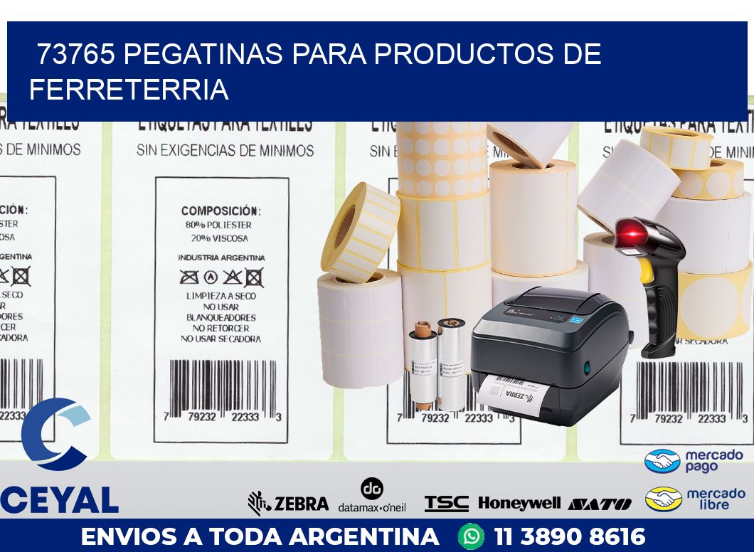 73765 PEGATINAS PARA PRODUCTOS DE FERRETERRIA