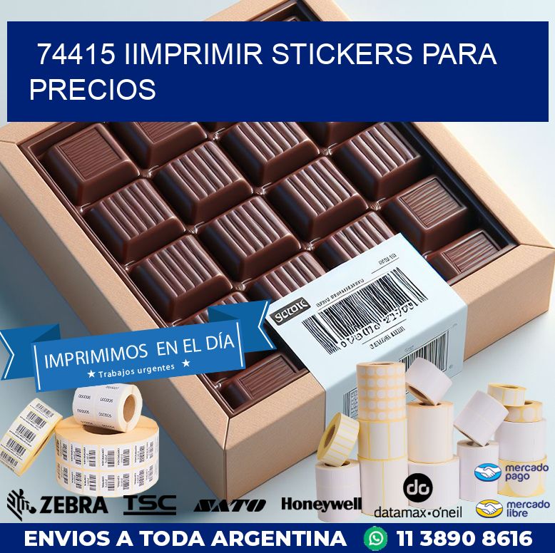 74415 IIMPRIMIR STICKERS PARA PRECIOS