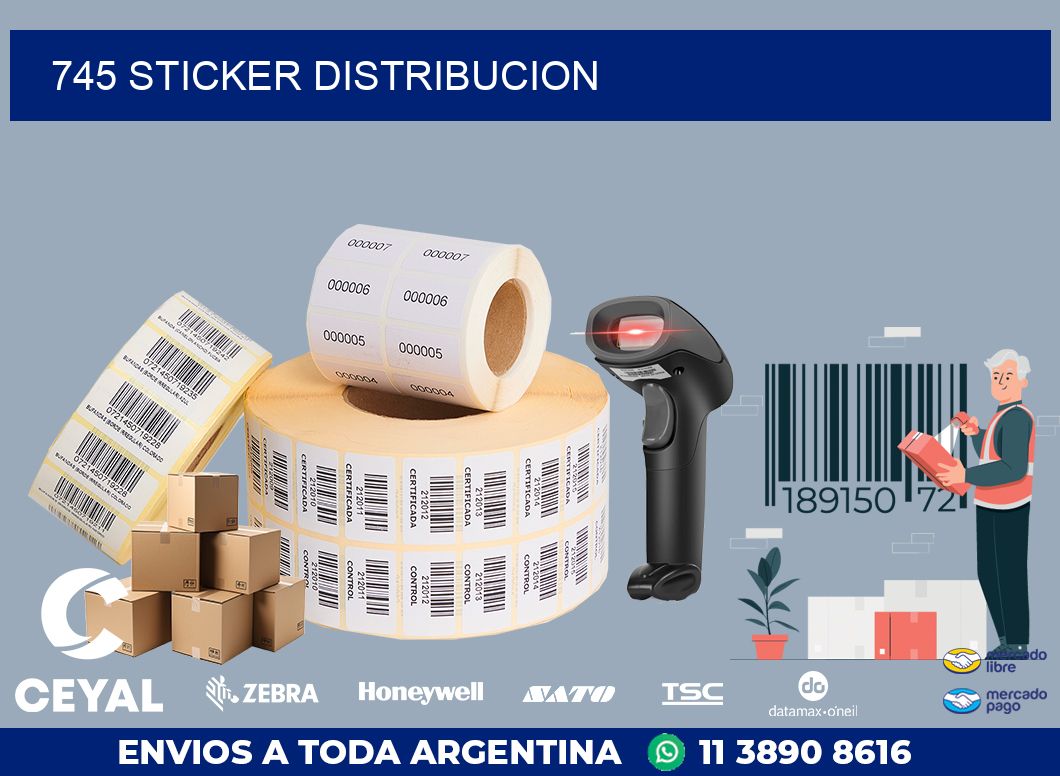 745 STICKER DISTRIBUCION