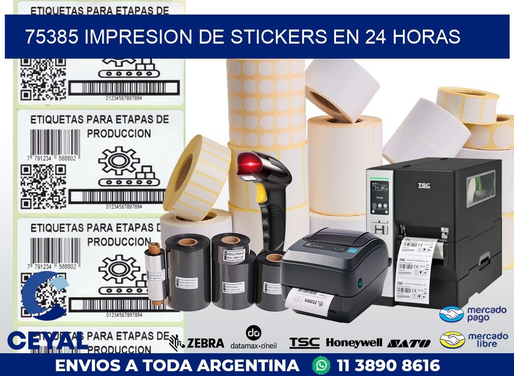 75385 IMPRESION DE STICKERS EN 24 HORAS