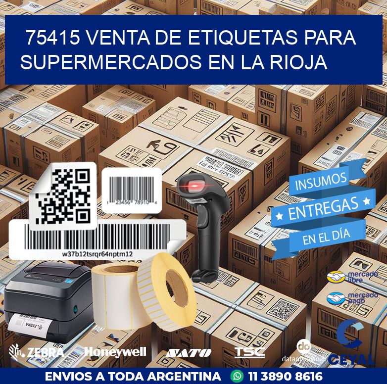 75415 VENTA DE ETIQUETAS PARA SUPERMERCADOS EN LA RIOJA