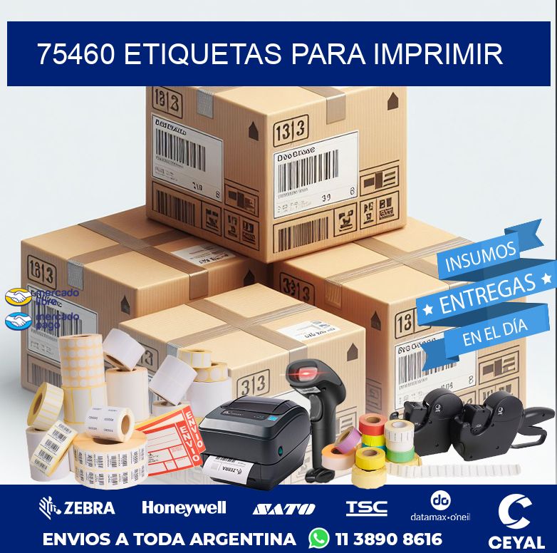 75460 ETIQUETAS PARA IMPRIMIR