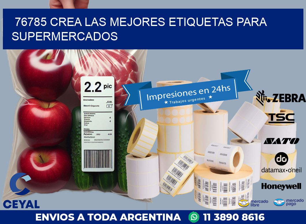 76785 CREA LAS MEJORES ETIQUETAS PARA SUPERMERCADOS