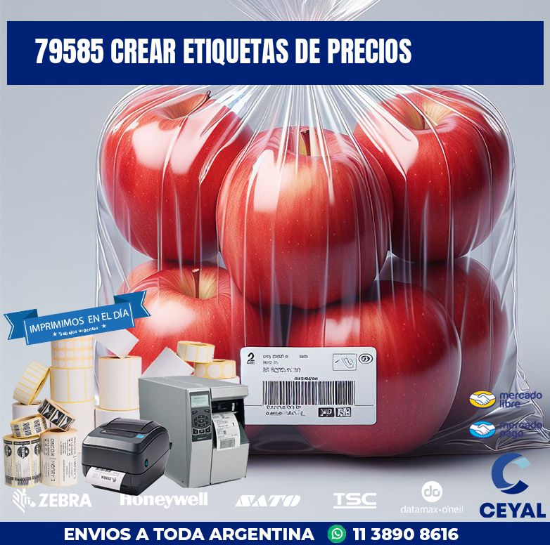 79585 CREAR ETIQUETAS DE PRECIOS