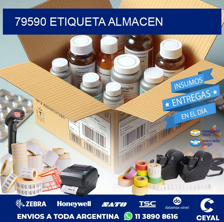 79590 ETIQUETA ALMACEN