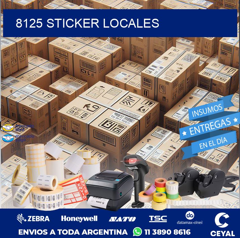 8125 STICKER LOCALES