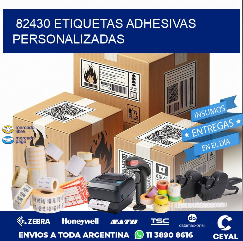 82430 ETIQUETAS ADHESIVAS PERSONALIZADAS