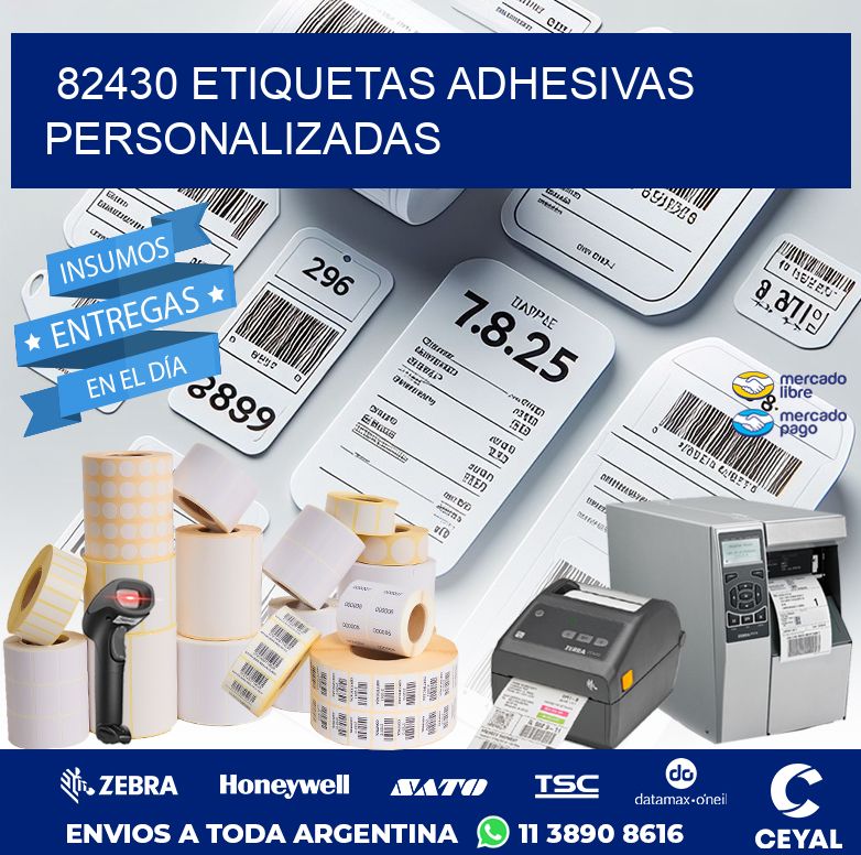 82430 ETIQUETAS ADHESIVAS PERSONALIZADAS